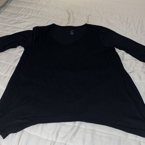 New woman tunic black